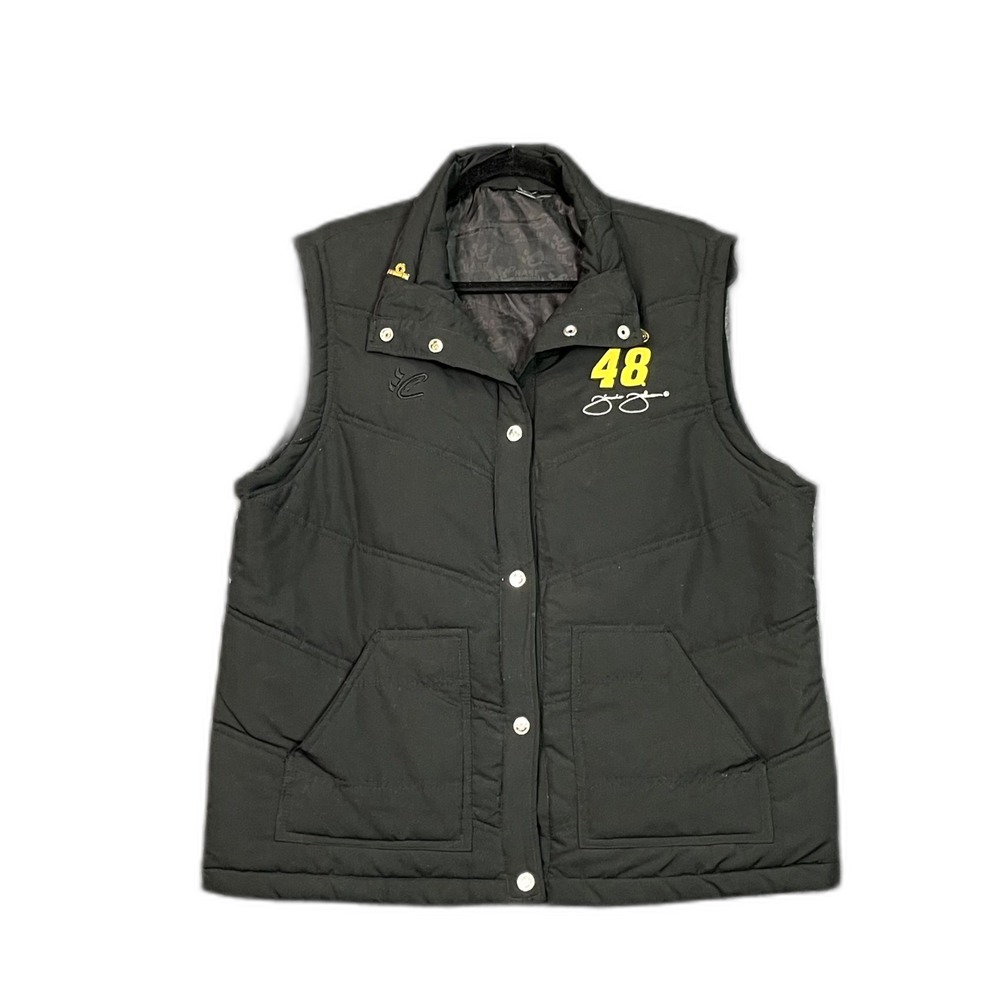 Vintage Chase Vest Mens Large Jimmie Johnson #48 NASCAR Racing Athleisure